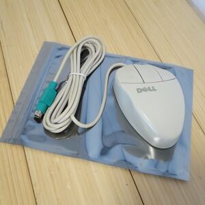 Logitech DELL Mouseman M-S38 3 Button PS2 Mechanical Ball Mouse - Tested 04